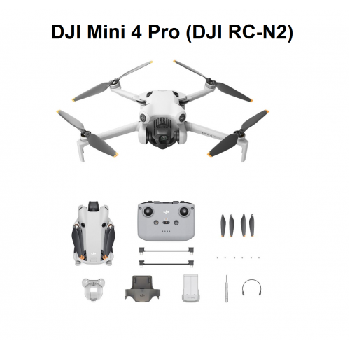 DJI Mini 4 Pro (DJI RC-N2) - Camera Drone - Mini 4 pro RCN2